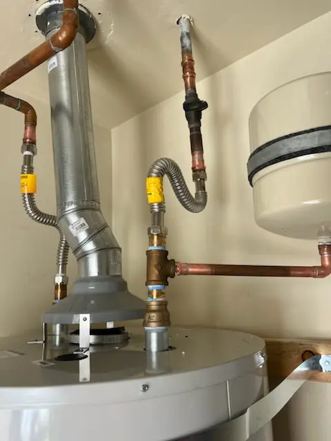 Water heater installation and plumbing repair in Central Heights